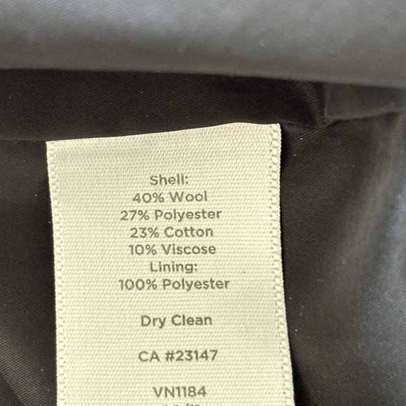 Talbots Pencil Skirt Tweed Wool Blend Lined Size 6 Black White Diamond Classic - Picture 5 of 9